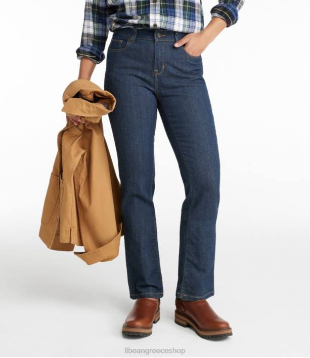 γυναίκες τζιν σε αληθινό σχήμα 6PHT6900 L.L.Bean είδη ένδυσης ξεπλυμένα