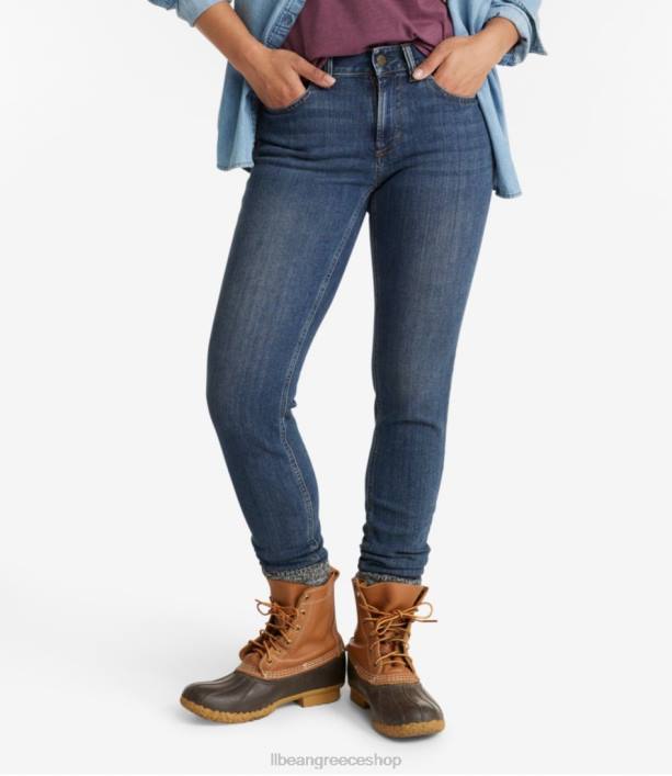 γυναίκες τζιν beanflex 6PHT364 L.L.Bean είδη ένδυσης λιθολυμένη