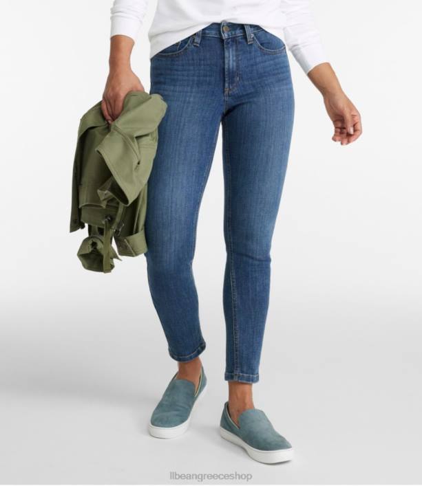 γυναίκες τζιν beanflex 6PHT398 L.L.Bean είδη ένδυσης λιθολυμένη
