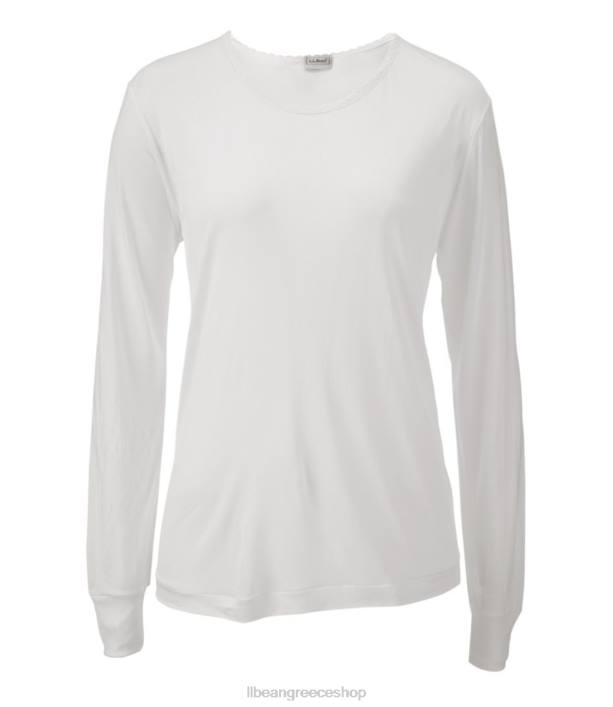 γυναίκες μεταξωτά εσώρουχα 6PHT3524 L.L.Bean είδη ένδυσης κρέμα