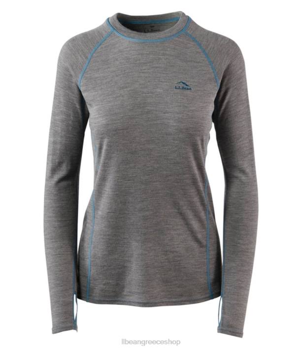 γυναίκες cresta midweight 250 crew top 6PHT5030 L.L.Bean είδη ένδυσης ρείκι γραφίτη