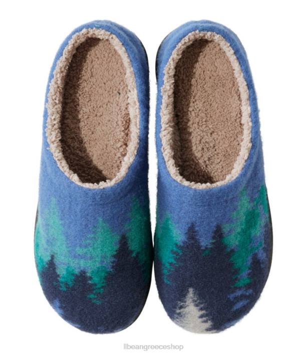 γυναίκες ξημερώματα 6PHT5148 L.L.Bean είδη υπόδησης ρουστίκ μπλε/όμπρε δέντρα
