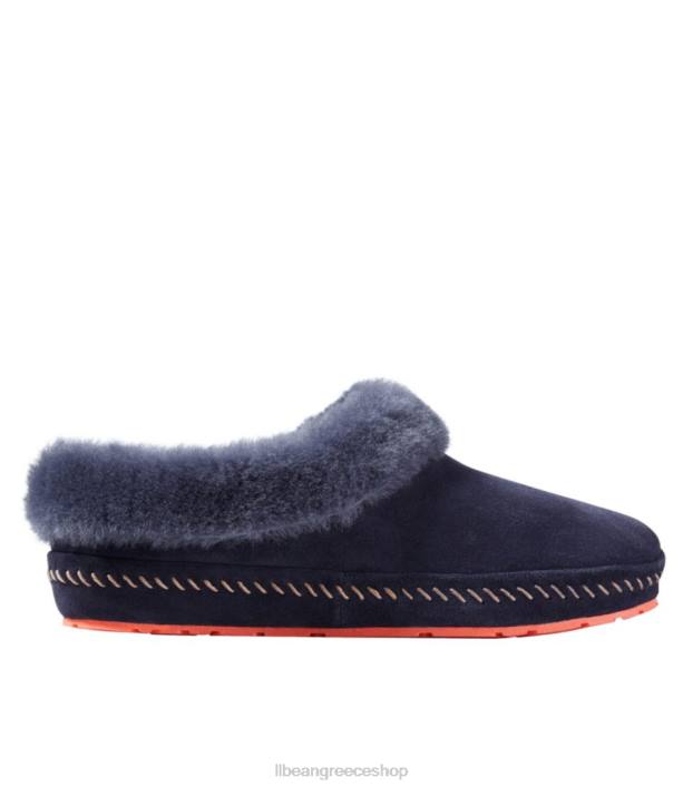 γυναίκες κακές καλές παντόφλες 6PHT6086 L.L.Bean είδη υπόδησης κλασική ναυτική/κοραλί φλόγα