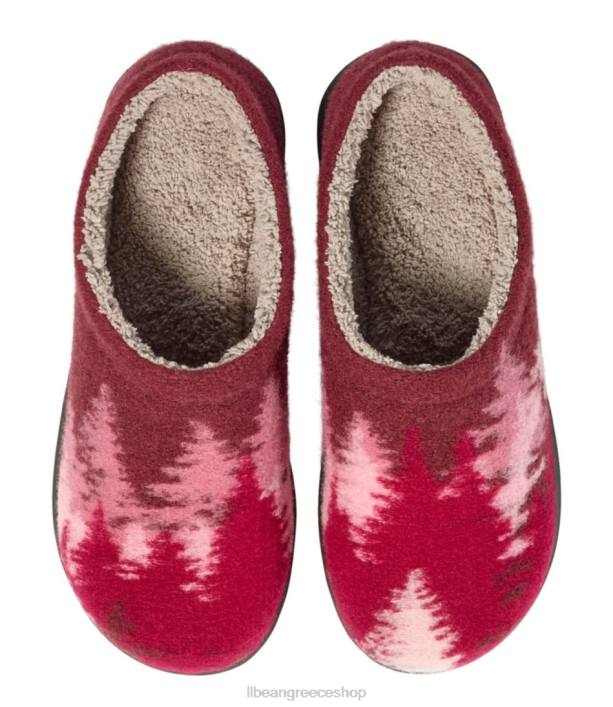 γυναίκες ξημερώματα 6PHT7062 L.L.Bean είδη υπόδησης μπορντό δέντρα ombre