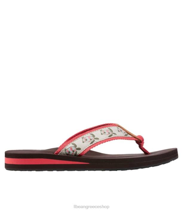 γυναίκες αυθεντικές σαγιονάρες Maine Isle 6PHT7063 L.L.Bean είδη υπόδησης χελώνα/φυσικό