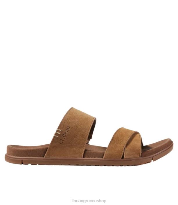γυναίκες σανδάλια με λουράκια 6PHT993 L.L.Bean είδη υπόδησης μελί καφέ
