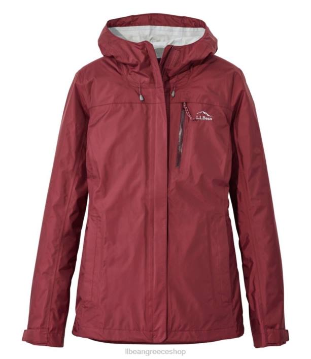 γυναίκες Μοντέλο αδιάβροχο μπουφάν 6PHT3588 L.L.Bean εξωτερικά ενδύματα Βουργουνδία