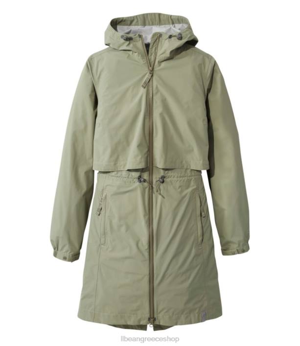 γυναίκες μεσημβρινό παλτό βροχής 6PHT6668 L.L.Bean εξωτερικά ενδύματα ευκάλυπτος