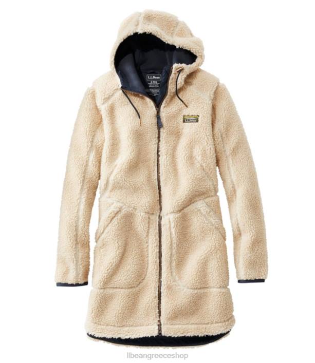 γυναίκες παλτό από φλις σωρό βουνού 6PHT6029 L.L.Bean εξωτερικά ενδύματα φυσικός