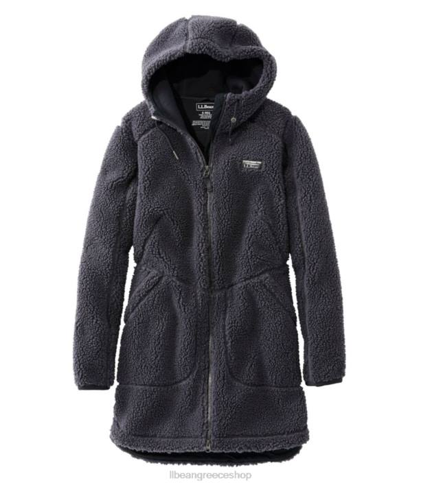 γυναίκες παλτό από φλις σωρό βουνού 6PHT6663 L.L.Bean εξωτερικά ενδύματα κράμα γκρι