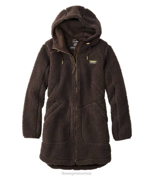 γυναίκες παλτό από φλις σωρό βουνού 6PHT833 L.L.Bean εξωτερικά ενδύματα σκετος ΚΑΦΕΣ