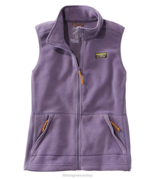 γυναίκες ορεινό κλασικό φλις γιλέκο 6PHT844 L.L.Bean εξωτερικά ενδύματα σιωπηλό μωβ