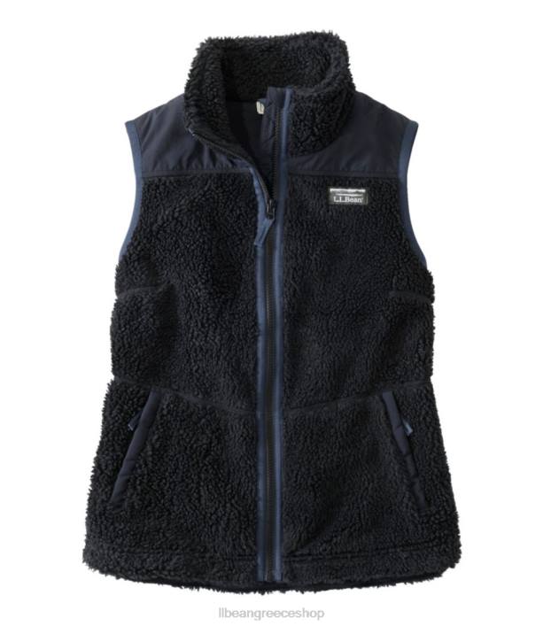 γυναίκες γιλέκο sherpa fleece 6PHT6056 L.L.Bean εξωτερικά ενδύματα μαύρος