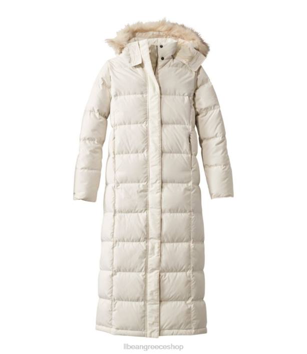 γυναίκες υπερζεστό παλτό 6PHT6687 L.L.Bean εξωτερικά ενδύματα χαρτί λευκό