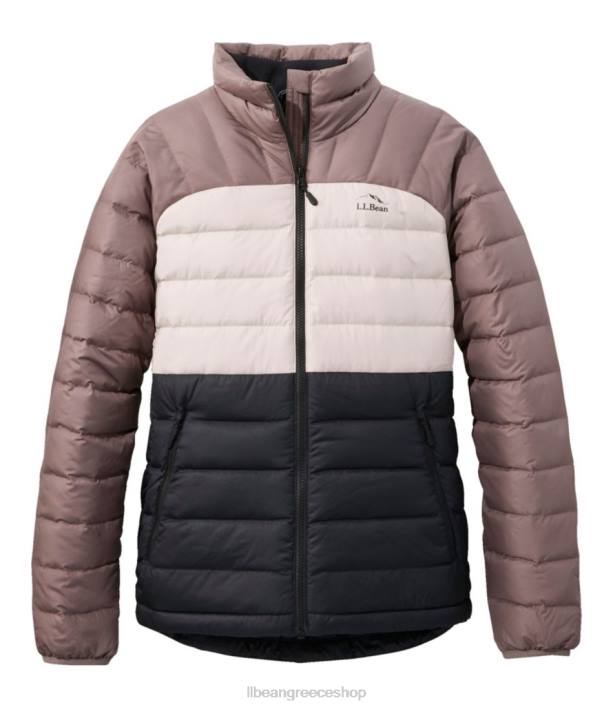γυναίκες πουπουλένιο μπουφάν 6PHT896 L.L.Bean εξωτερικά ενδύματα μαύρο/καφέ καφέ