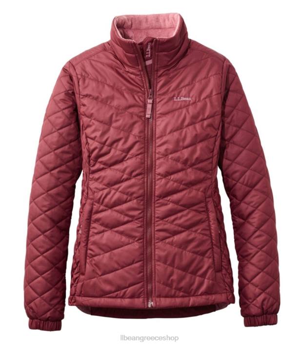 γυναίκες Μπουφάν primaloft με φλις επένδυση 6PHT837 L.L.Bean εξωτερικά ενδύματα Βουργουνδία