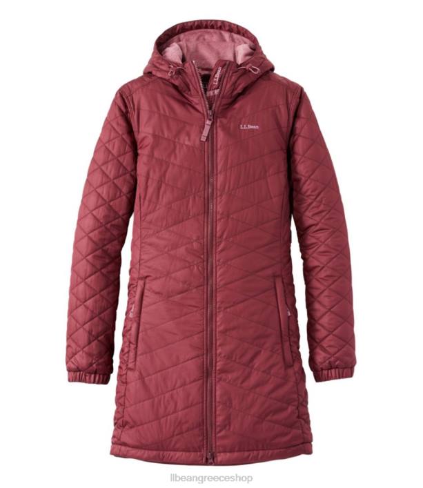 γυναίκες Παλτό primaloft με επένδυση fleece 6PHT841 L.L.Bean εξωτερικά ενδύματα Βουργουνδία