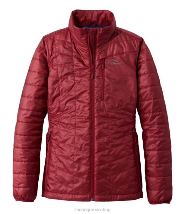 γυναίκες μπουφάν primaloft packaway 6PHT3595 L.L.Bean εξωτερικά ενδύματα κόκκινο του βουνού