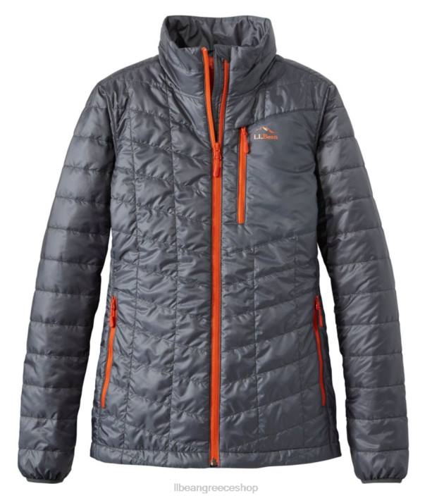 γυναίκες μπουφάν primaloft packaway 6PHT6660 L.L.Bean εξωτερικά ενδύματα gunmetal γκρι