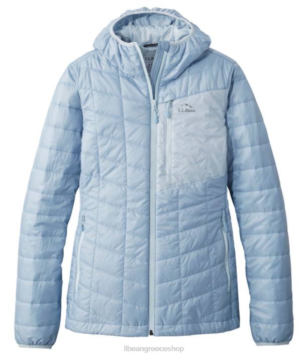 γυναίκες μπουφάν primaloft packaway με κουκούλα 6PHT824 L.L.Bean εξωτερικά ενδύματα ομιχλώδες μπλε/γαλάζιο του ουρανού