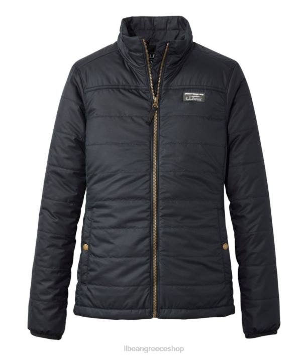 γυναίκες κλασικό puffer jacket του βουνού 6PHT3616 L.L.Bean εξωτερικά ενδύματα μαύρος