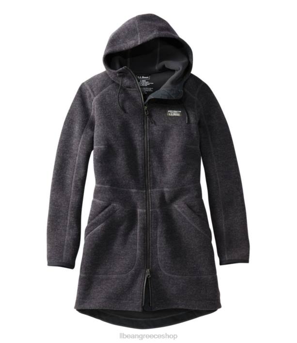γυναίκες παλτό wooltek 6PHT3622 L.L.Bean εξωτερικά ενδύματα κάρβουνο ρείκι