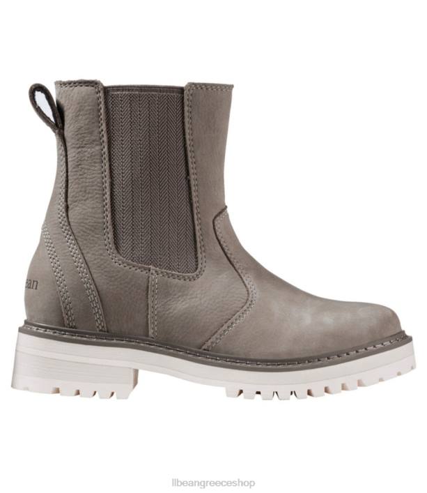 γυναίκες μπότες camden hill chelsea 6PHT5199 L.L.Bean είδη υπόδησης μαλακό σαμπρέ/λευκό χαρτί