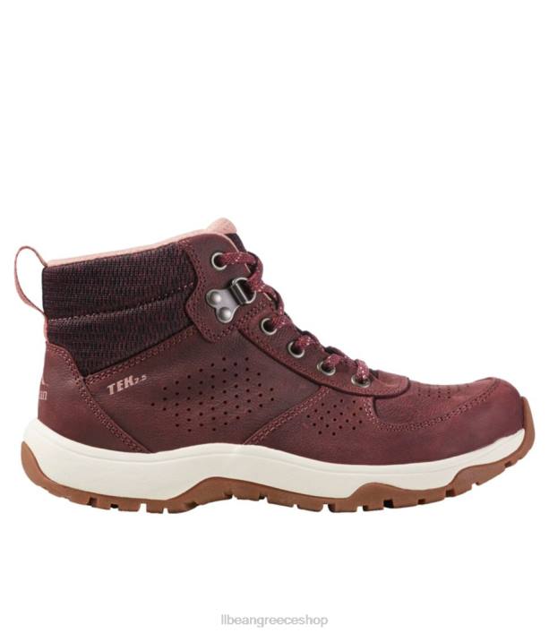 γυναίκες μπότες πεζοπορίας trailduster 6PHT1106 L.L.Bean είδη υπόδησης μπορντό/μαλακό καγιέν