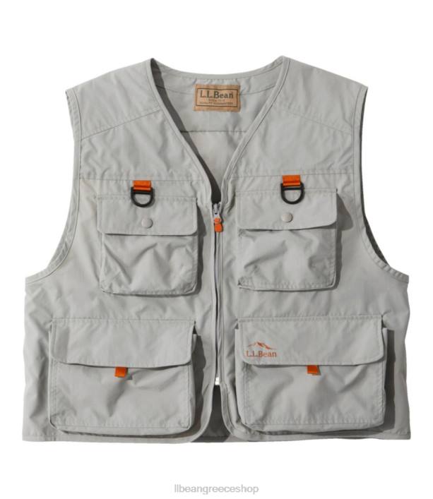 άνδρες αναδυόμενο γιλέκο ψαρέματος 6PHT744 L.L.Bean αλιεία άγκυρα γκρι