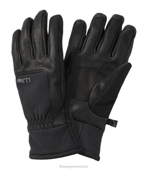άνδρες μονωμένα βοηθητικά γάντια 6PHT3031 L.L.Bean αξεσουάρ μαύρος