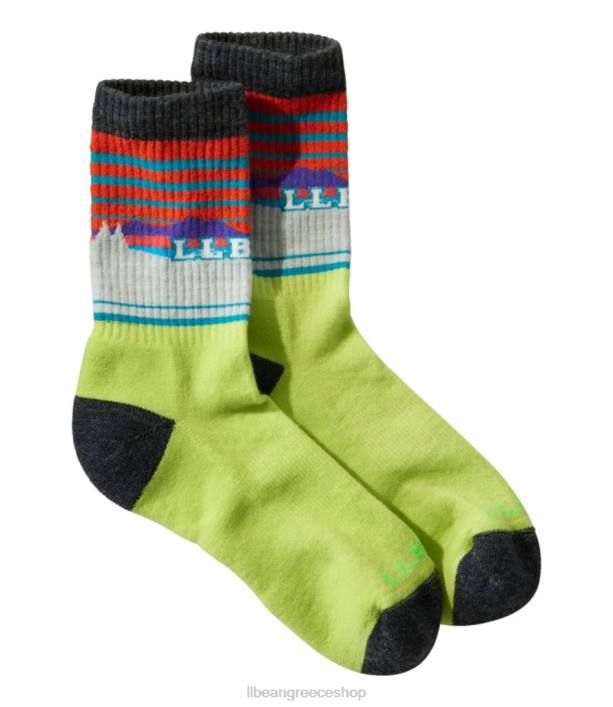 άνδρες κάλτσες πεζοπόρου κατάχντιν 6PHT178 L.L.Bean αξεσουάρ δασική φτέρη/γκρι ρείκι