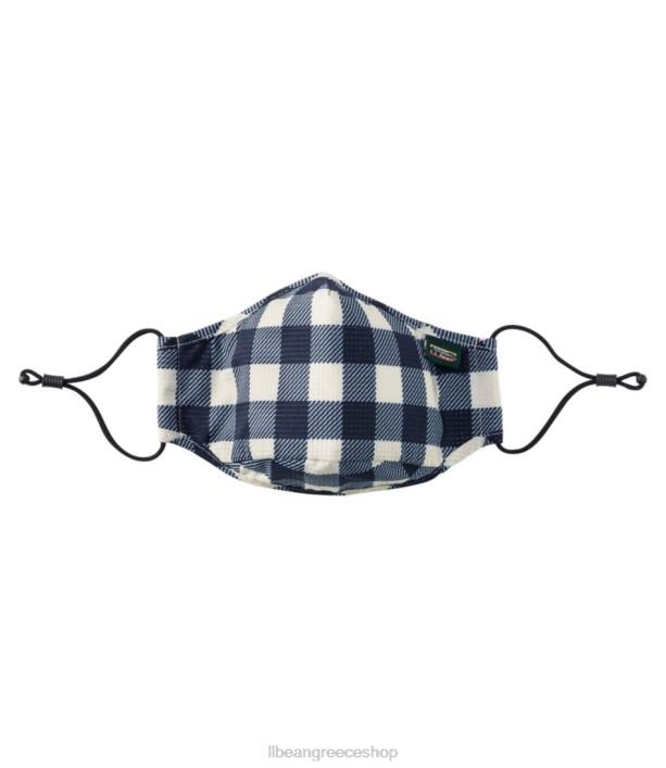 άνδρες μη ιατρική μάσκα 6PHT3477 L.L.Bean αξεσουάρ ναυτικό/κρεμ βουβάλι