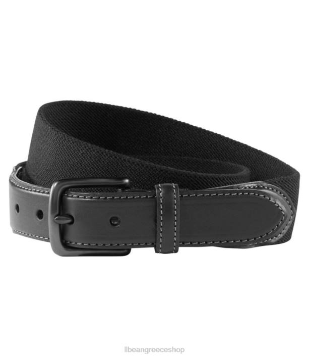 άνδρες άνετη ζώνη μέσης 6PHT4824 L.L.Bean αξεσουάρ μαύρος