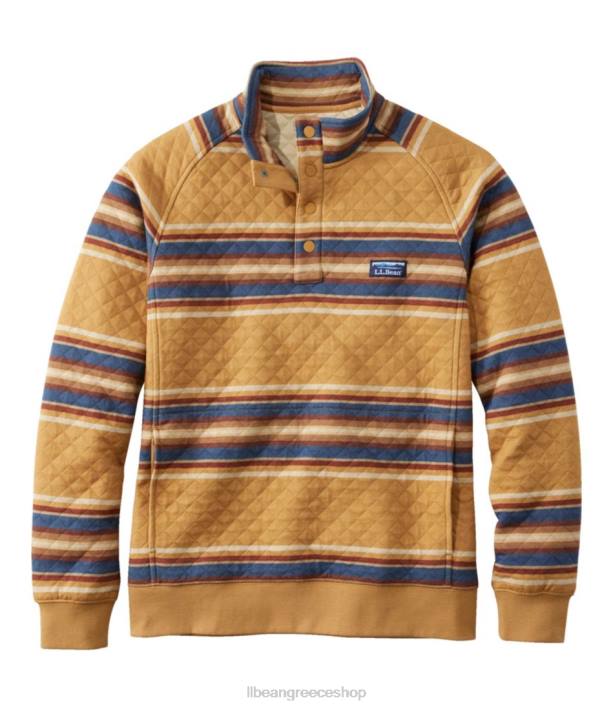 άνδρες καπιτονέ φούτερ 6PHT170 L.L.Bean είδη ένδυσης κριθάρι πολυ