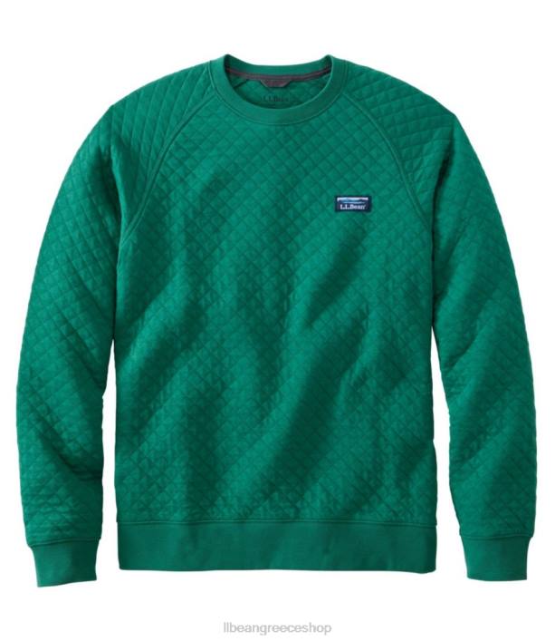 άνδρες καπιτονέ φούτερ 6PHT3325 L.L.Bean είδη ένδυσης σμαραγδένιο έλατο
