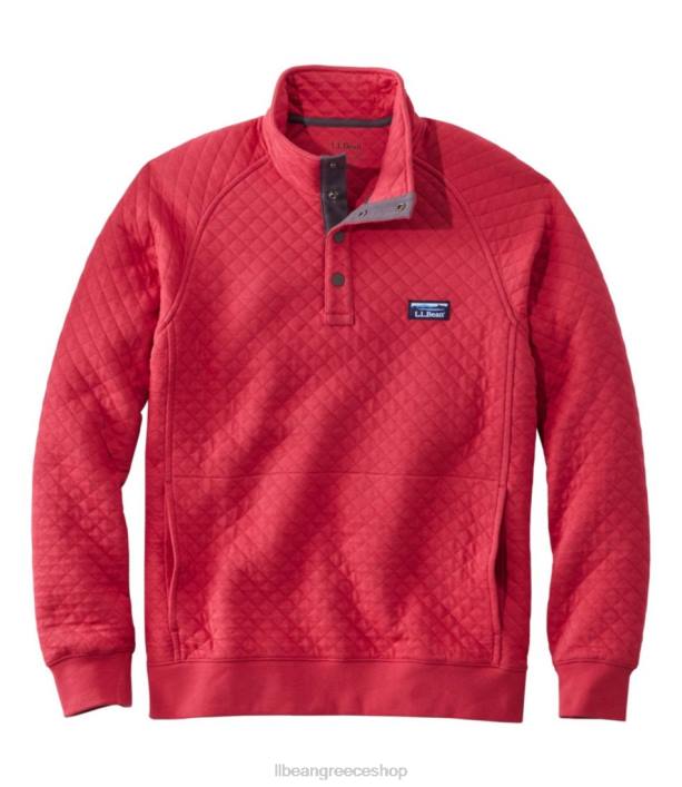 άνδρες καπιτονέ φούτερ 6PHT4838 L.L.Bean είδη ένδυσης θαλασσινό κόκκινο