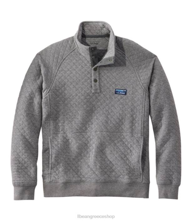 άνδρες καπιτονέ φούτερ 6PHT5865 L.L.Bean είδη ένδυσης γκρι ρείκι