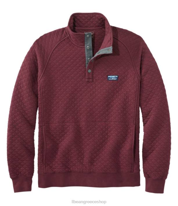 άνδρες καπιτονέ φούτερ 6PHT6560 L.L.Bean είδη ένδυσης βαθύ κρασί