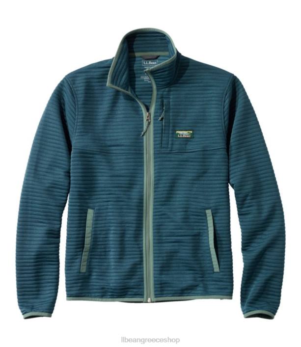 άνδρες πλεκτό airlight με πλήρες φερμουάρ 6PHT179 L.L.Bean είδη ένδυσης σκούρο γαλάζιο