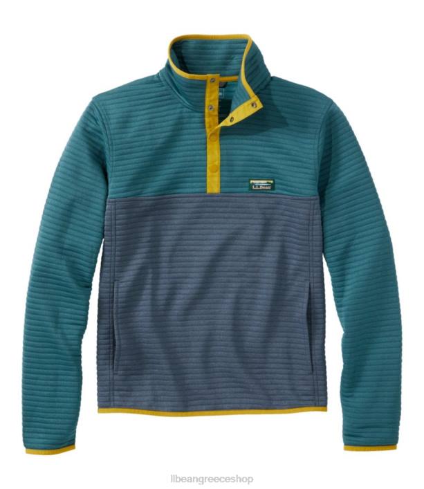 άνδρες πλεκτό πουλόβερ airlight 6PHT3697 L.L.Bean είδη ένδυσης γαλαζοπράσινη καταιγίδα/γαλάζιο της φυλής