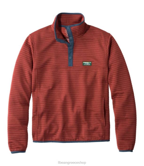 άνδρες πλεκτό πουλόβερ airlight 6PHT7194 L.L.Bean είδη ένδυσης σκουριά πορτοκαλί ρείκι