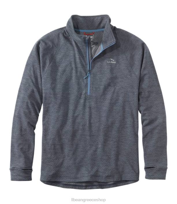 άνδρες πλέγμα περιπέτειας fleece 6PHT6688 L.L.Bean είδη ένδυσης gunmetal γκρι