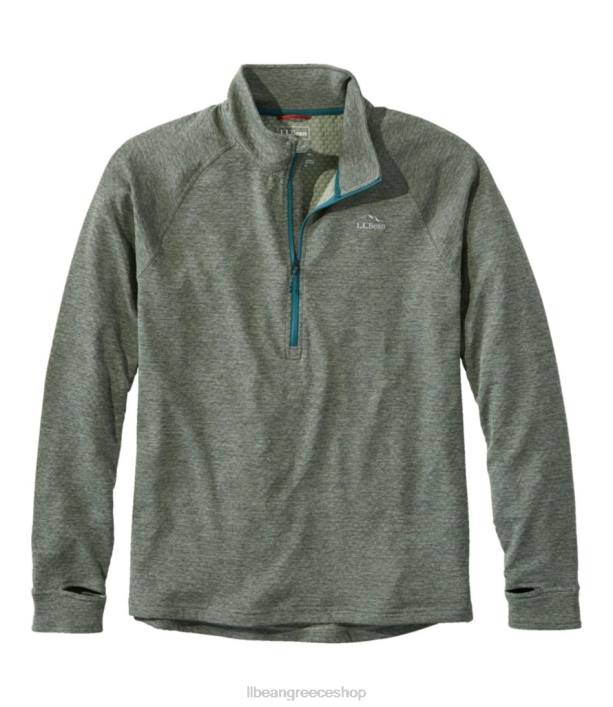 άνδρες πλέγμα περιπέτειας fleece 6PHT7223 L.L.Bean είδη ένδυσης πράσινη θάλασσα