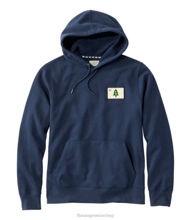 άνδρες φούτερ vacationland 6PHT500 L.L.Bean είδη ένδυσης κλασικό ναυτικό