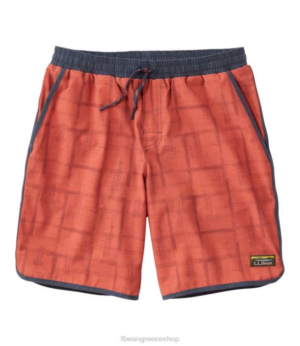 άνδρες μαγιό σορτς περιπέτειας 6PHT326 L.L.Bean είδη ένδυσης σταυρωτή πάπρικα