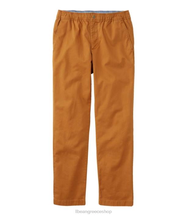 άνδρες λιμνολυμένο τέντωμα χακί 6PHT3167 L.L.Bean είδη ένδυσης χάλκινος πηλός