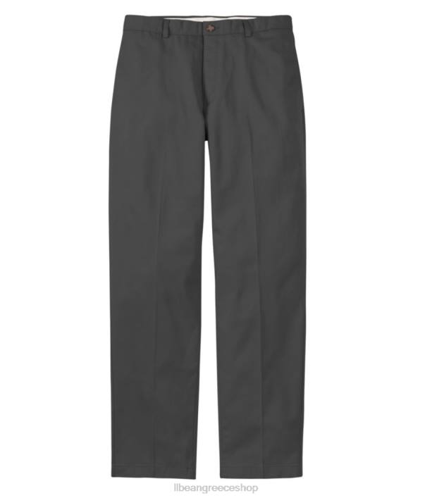 άνδρες chino χωρίς ρυτίδες 6PHT4999 L.L.Bean x Double L είδη ένδυσης σχιστόλιθος γκρι