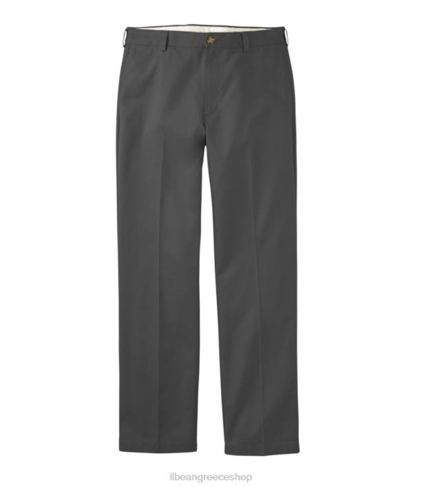 άνδρες chino χωρίς ρυτίδες 6PHT5000 L.L.Bean x Double L είδη ένδυσης σχιστόλιθος γκρι