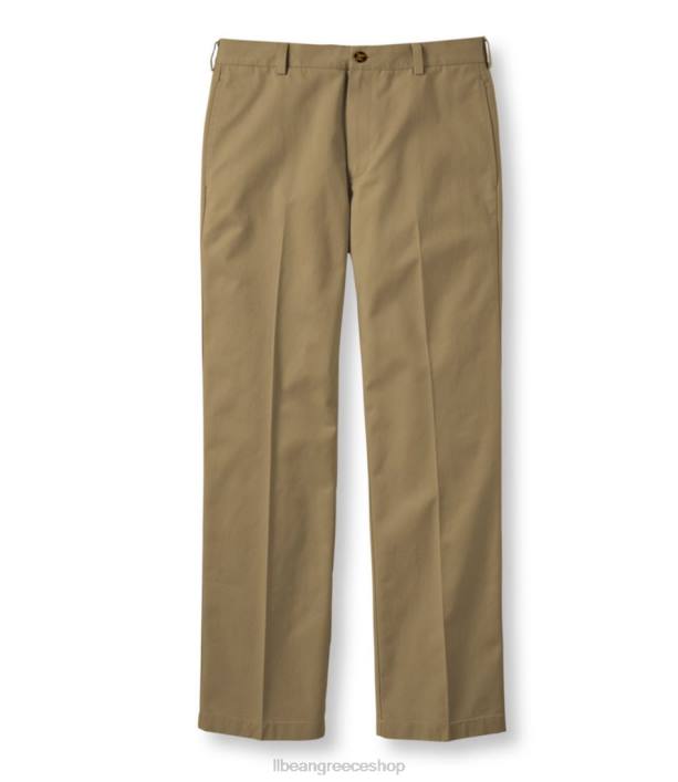 άνδρες chino χωρίς ρυτίδες 6PHT5997 L.L.Bean x Double L είδη ένδυσης σκούρο χακί