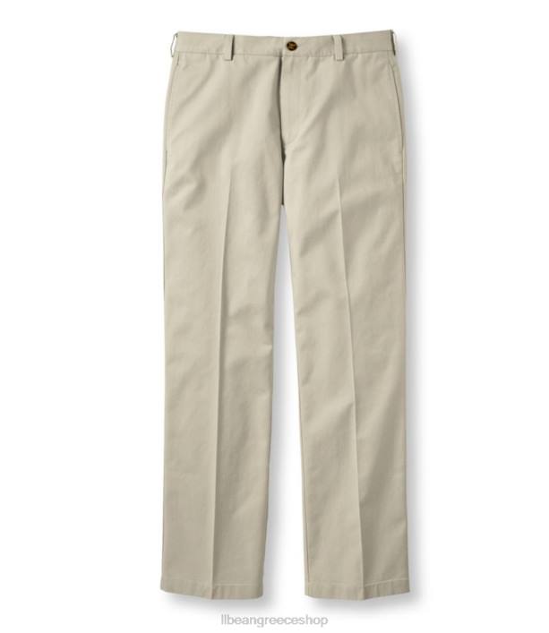 άνδρες chino χωρίς ρυτίδες 6PHT705 L.L.Bean x Double L είδη ένδυσης χακί